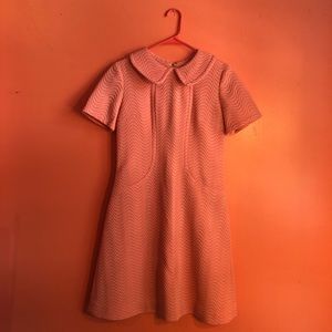 Vintage Mod Dress 1960’s style-Bubblegum Pink